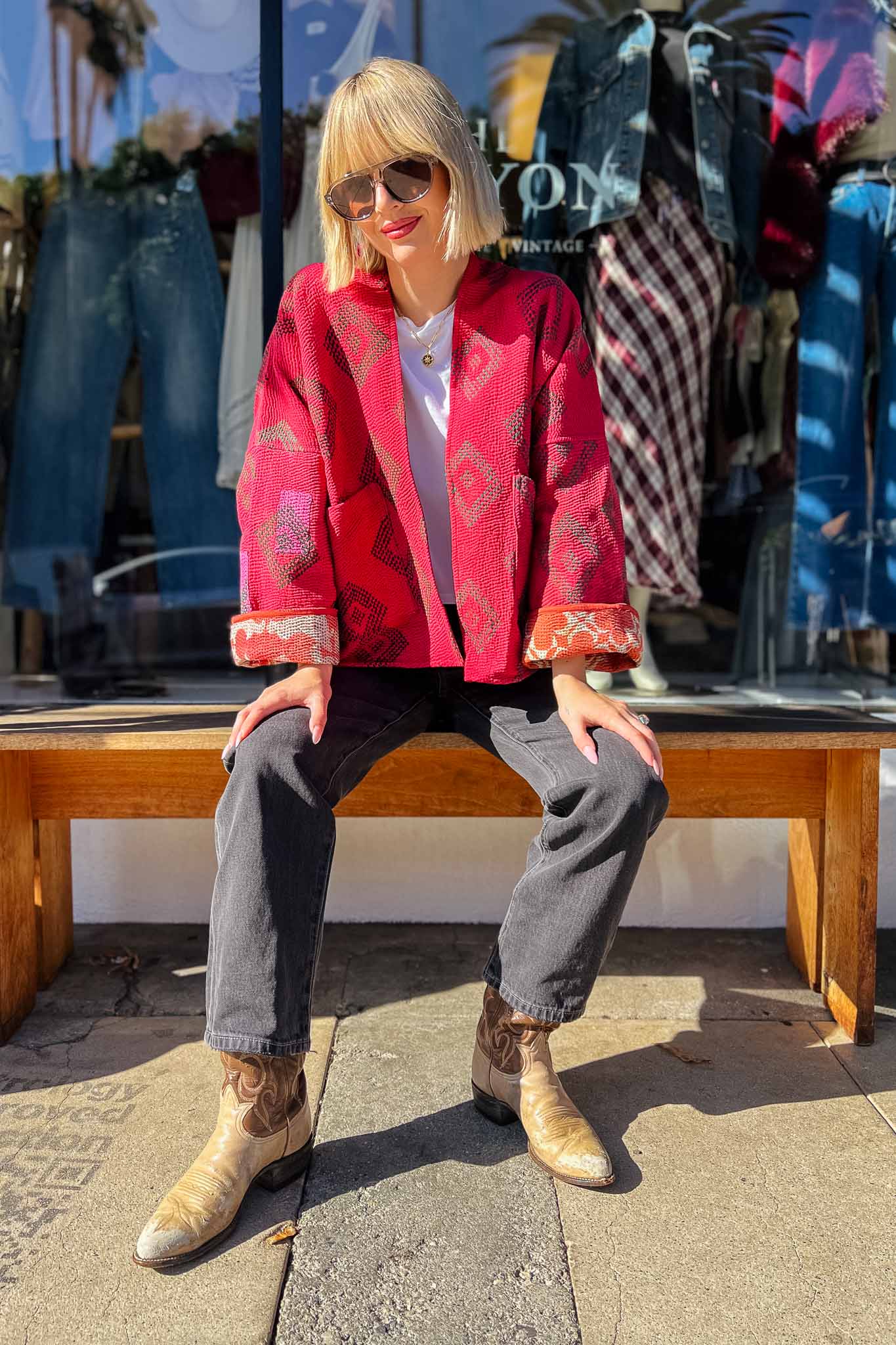 Kantha Jacket Banswara Kantha Jacket The Canyon