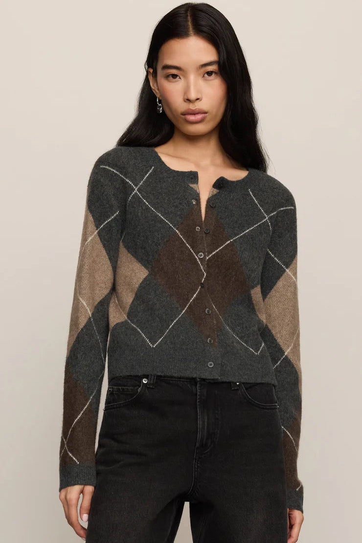 Medina Argyle Cardigan