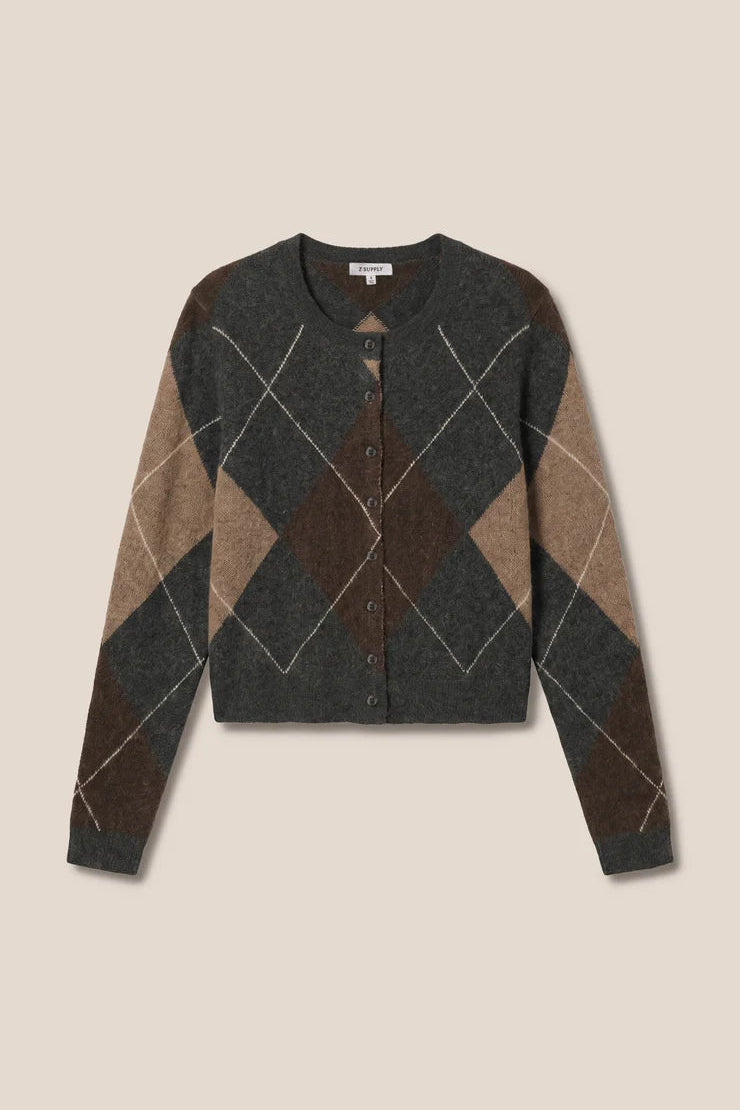 Medina Argyle Cardigan