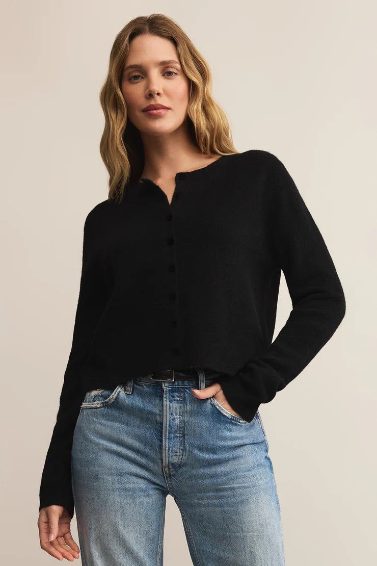 Medina Cardigan - Black Sweaters Z Supply