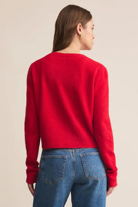 Medina Cardigan - Festive Red Sweaters Z Supply