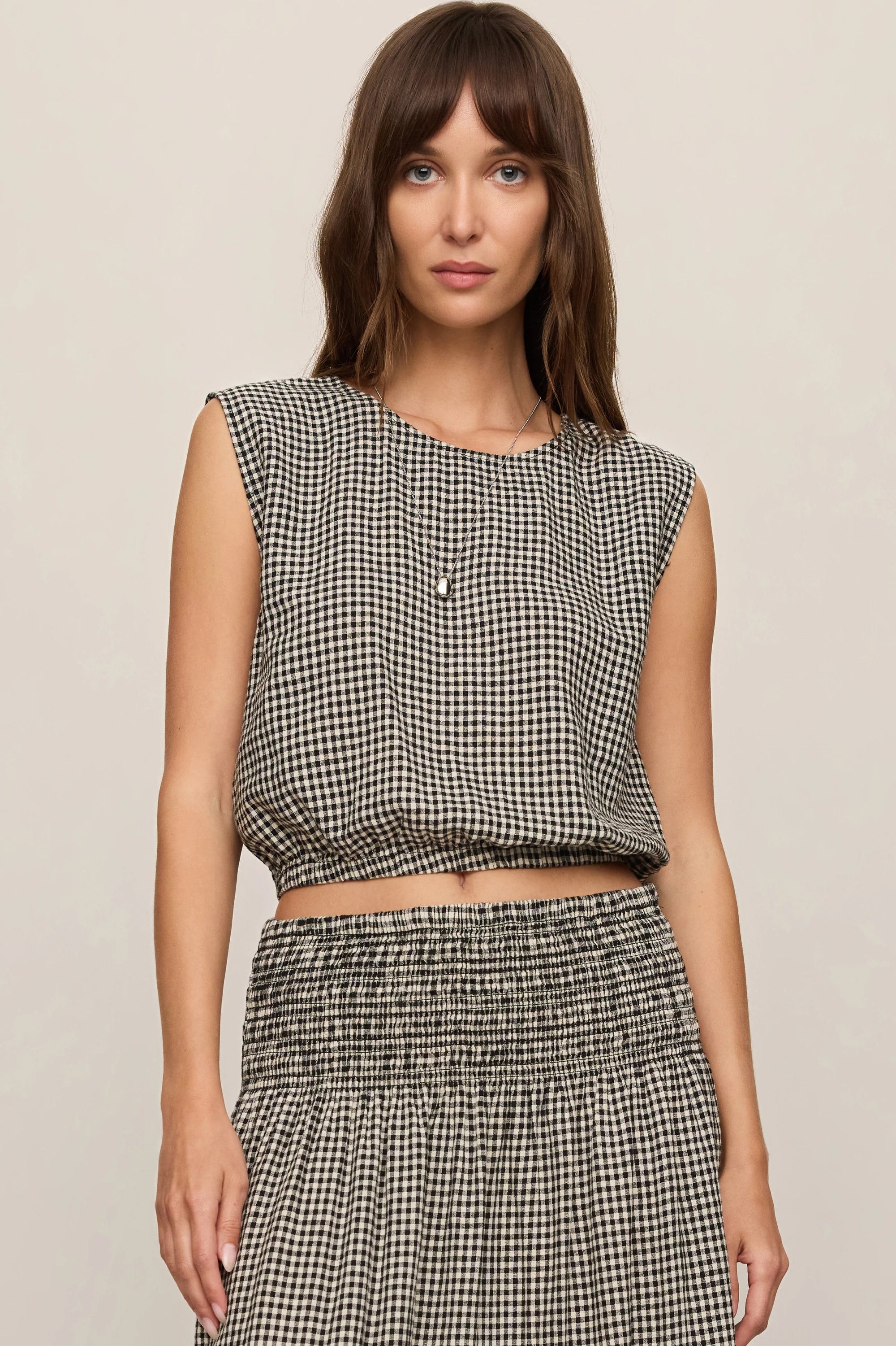 Merit Gingham Top