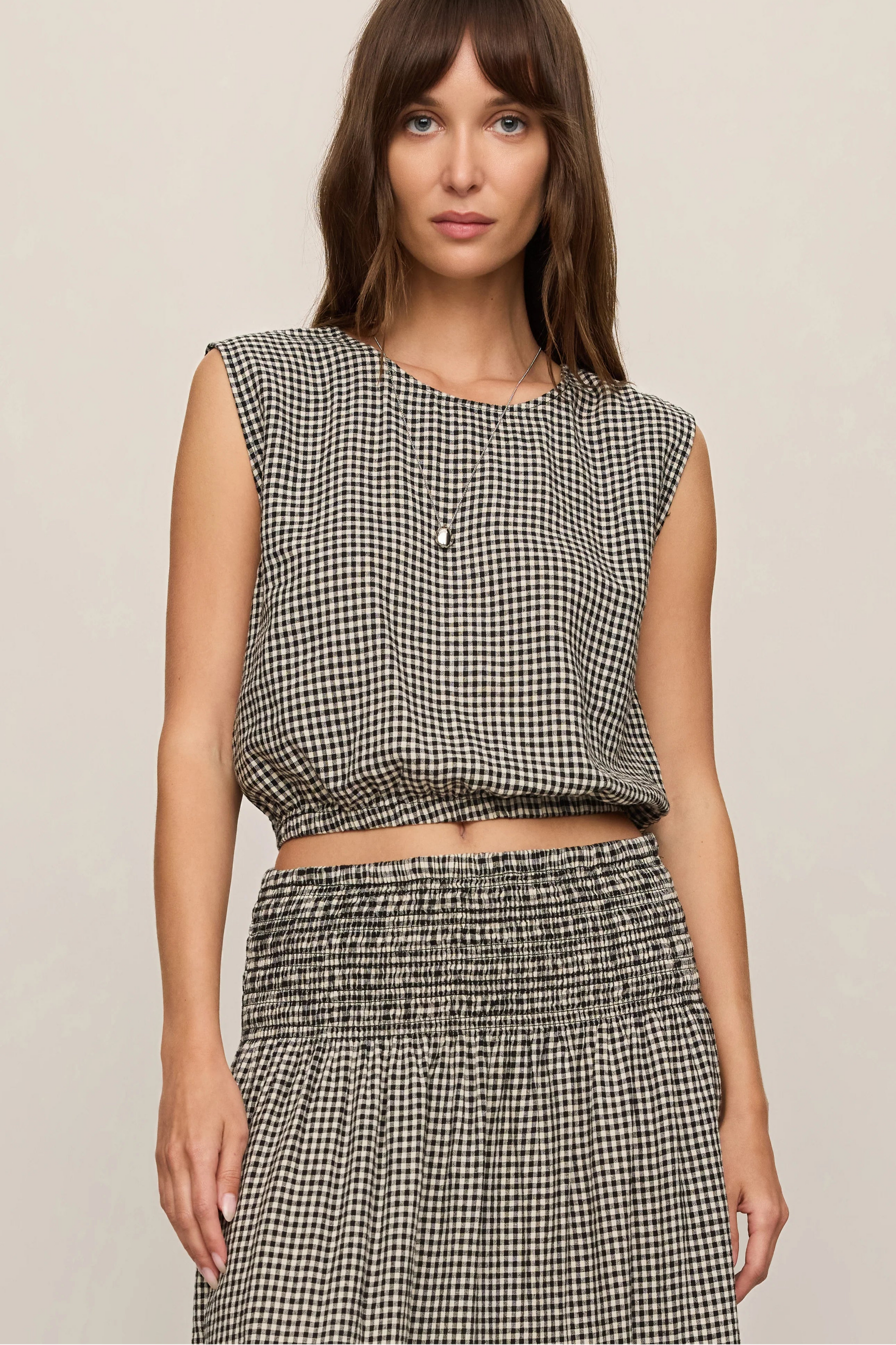 Brooke Gingham Skirt