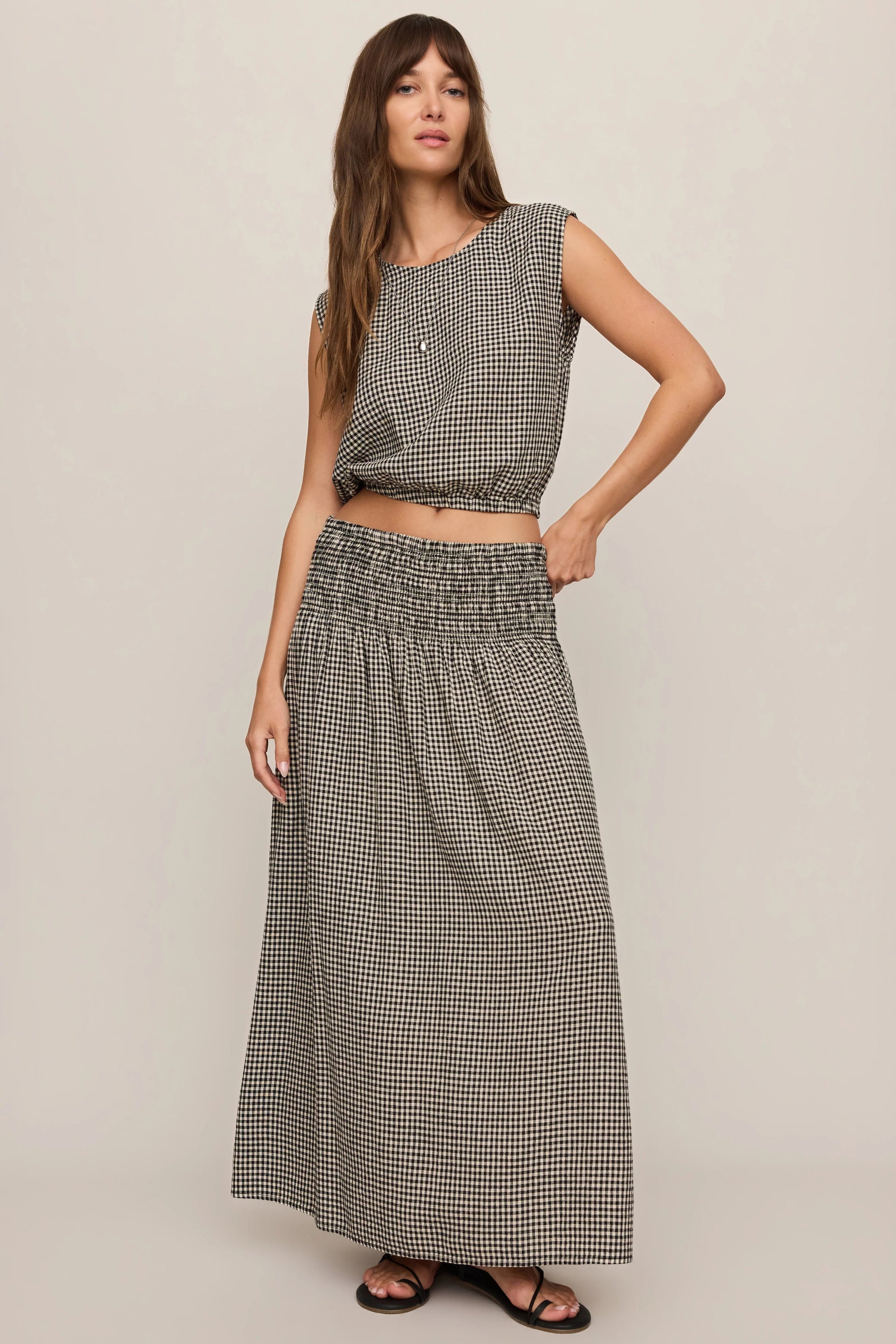 Merit Gingham Top