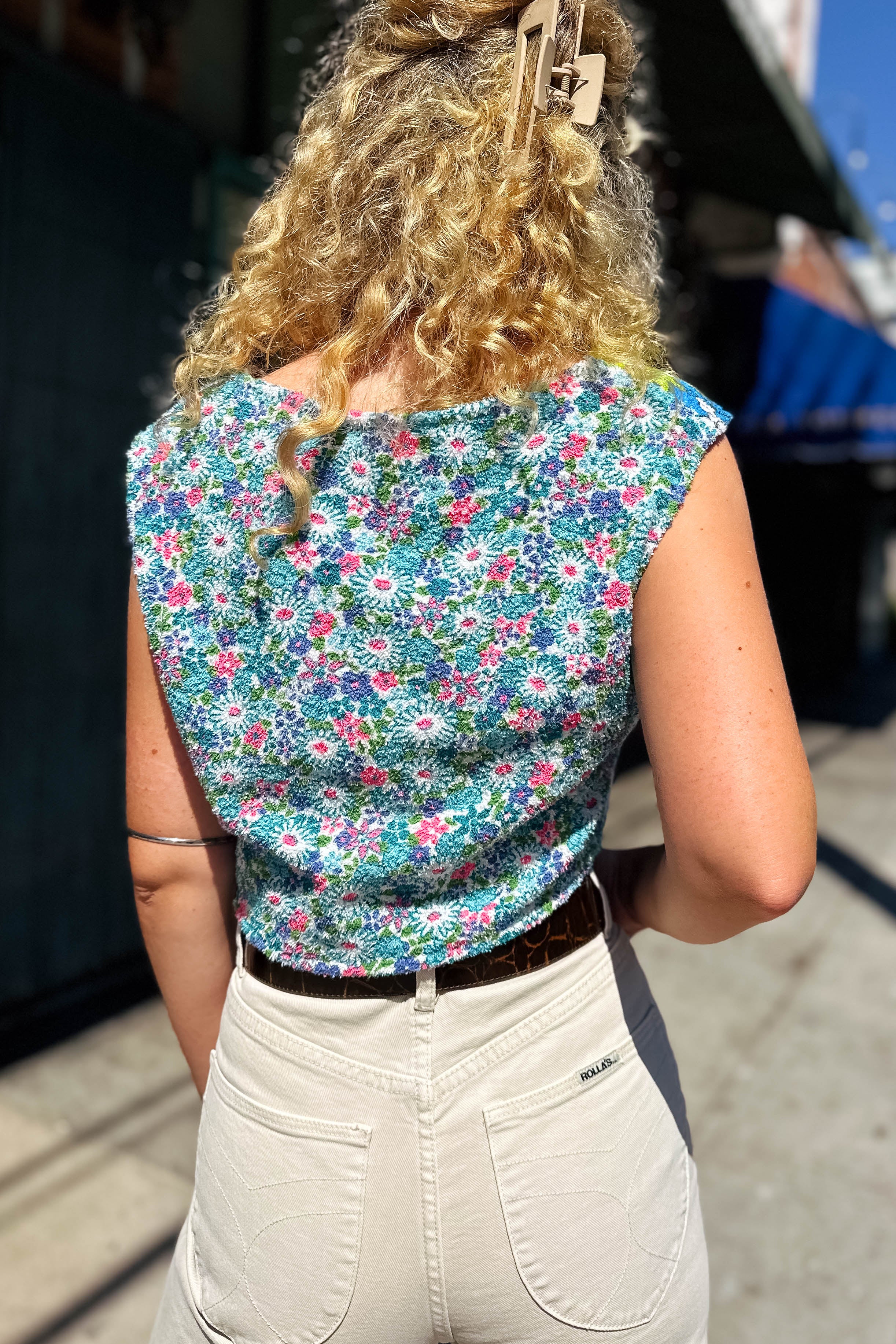 LBD Terry Top - Blue Tops LBD