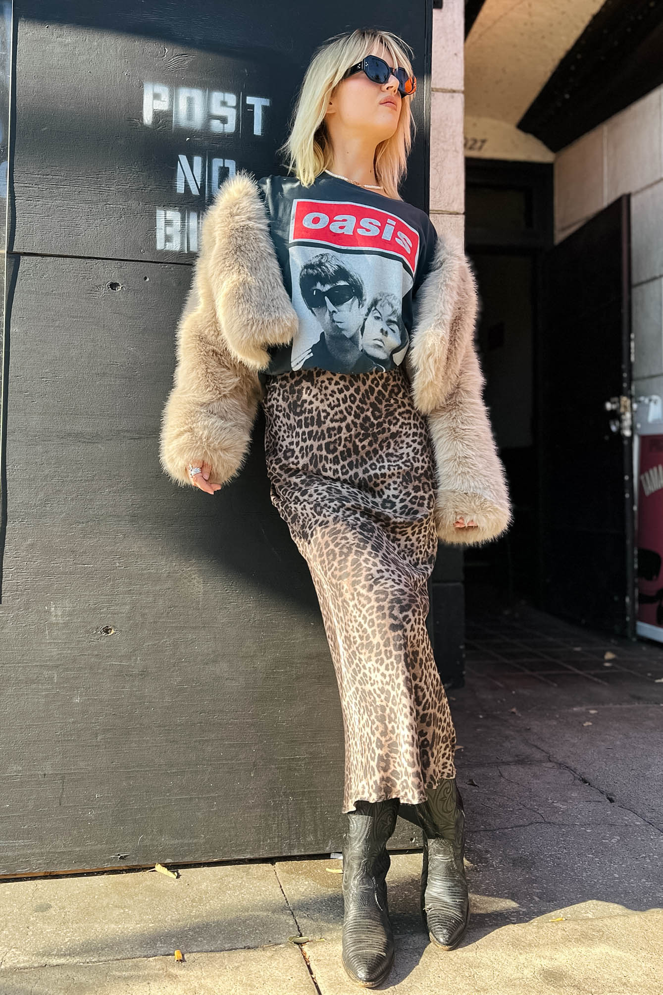 Prime Asset Faux Fur Jacket Outerwear Blank NYC