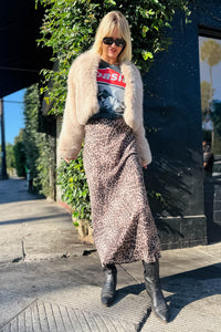 Prime Asset Faux Fur Jacket Outerwear Blank NYC
