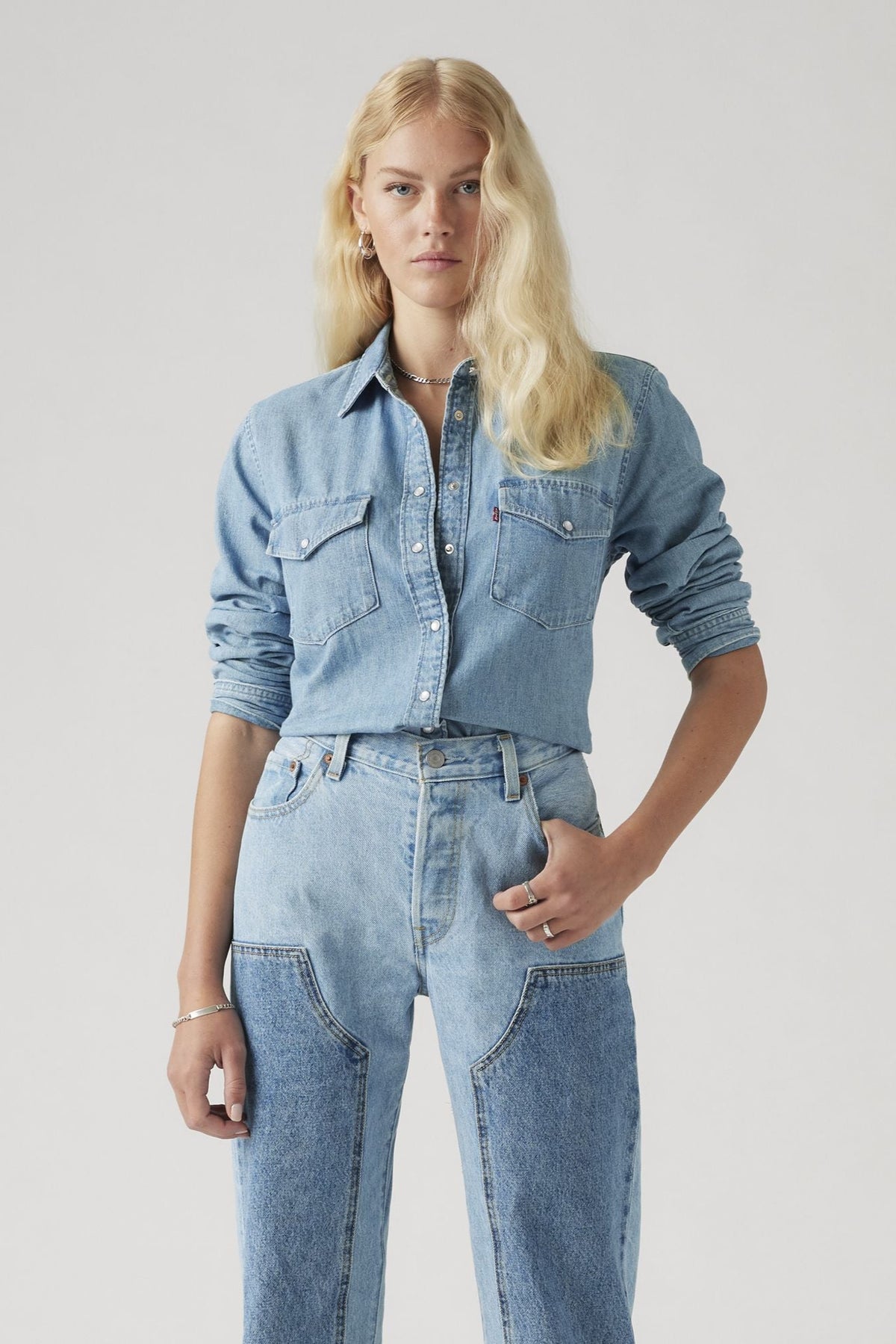 Iconic Western Old 517 Blue Tops Levi's