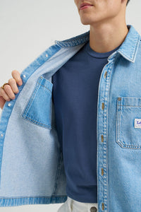 One Pocket Short Sleeve Shirt Tops Lee