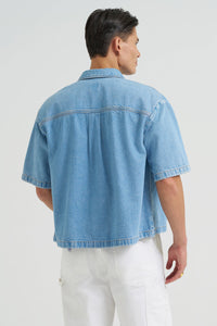 One Pocket Short Sleeve Shirt Tops Lee