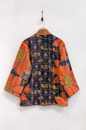 Vintage Kantha Orange Star Jacket Outerwear The Canyon