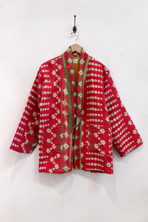 Vintage Lucky Blossom Kantha Jacket Outerwear The Canyon