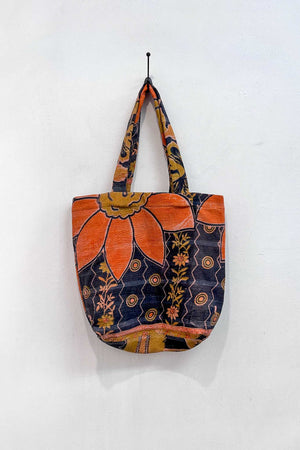 Vintage Kantha Tote - Orange Star Accessories The Canyon