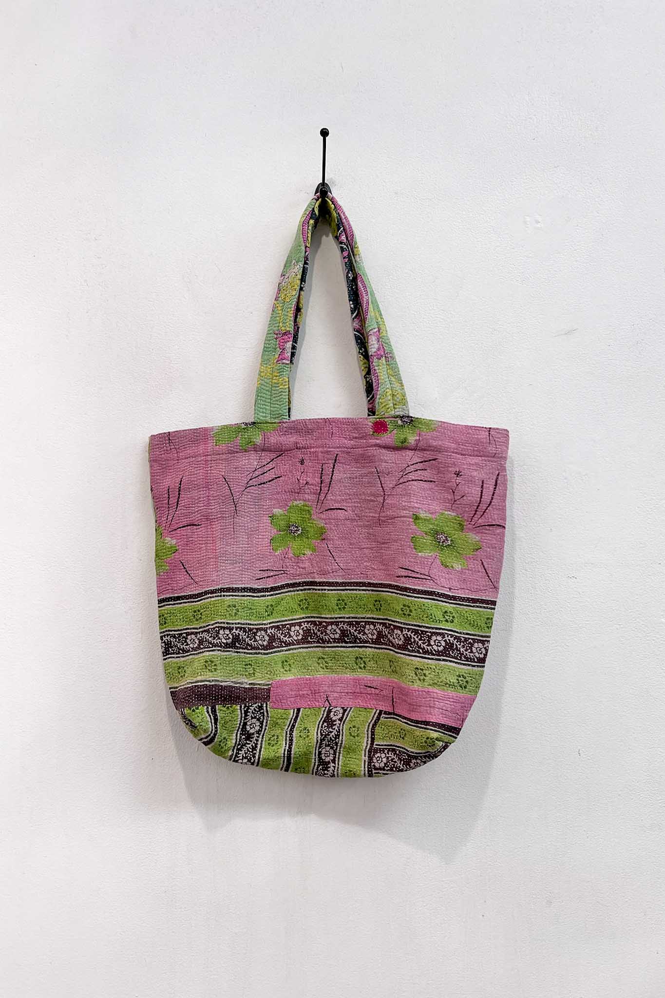 Vintage Kantha Tote - Flower Bomb Accessories The Canyon