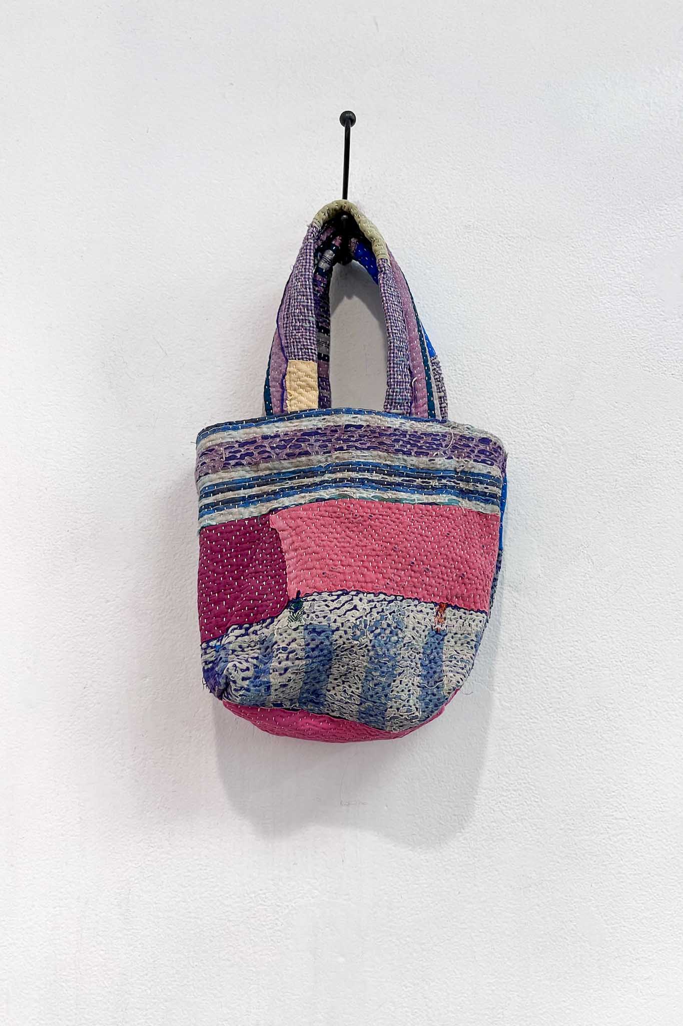 Vintage Kantha Mini Tote - Patchwork Accessories The Canyon