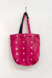 Vintage Kantha Mini Tote - Batik Accessories The Canyon