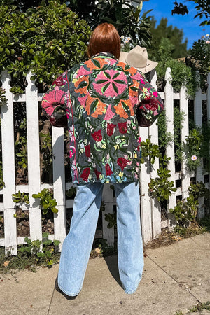 Psychedelic Garden Suzani Jacket Outerwear The Canyon