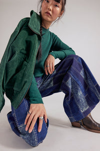 Patches Wide Leg Flare Bottoms Free People