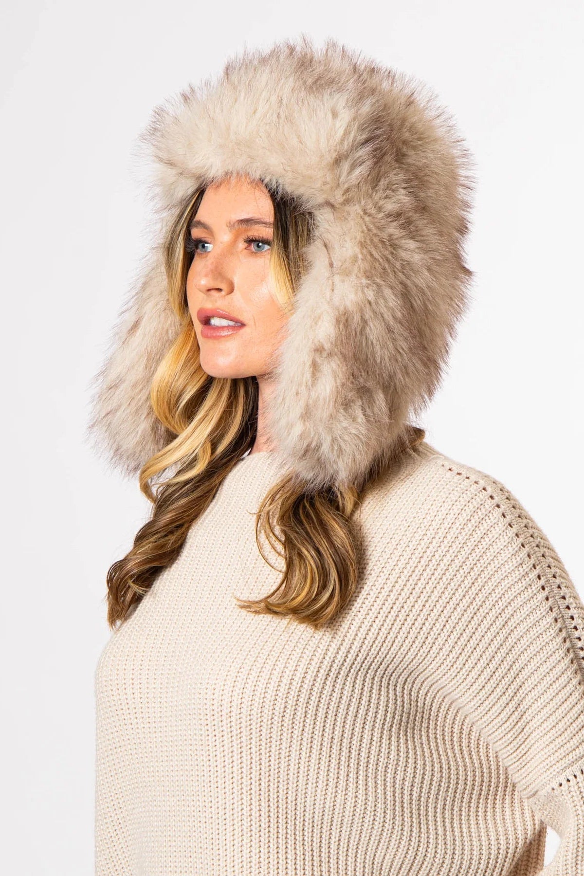 Pazza Faux Fur Trapper