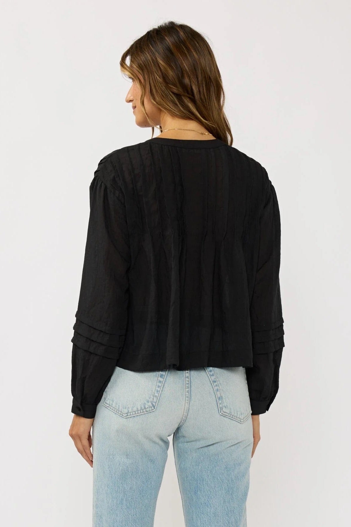 Pintuck Blouse
