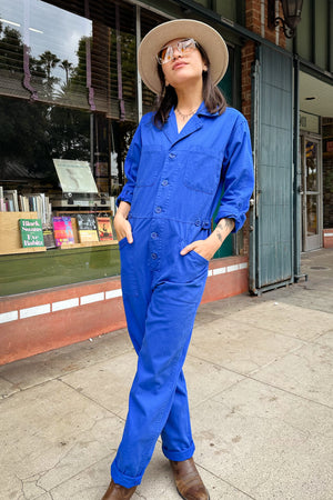 Tanner Long Sleeve Field Suit - Cobalt - The Canyon