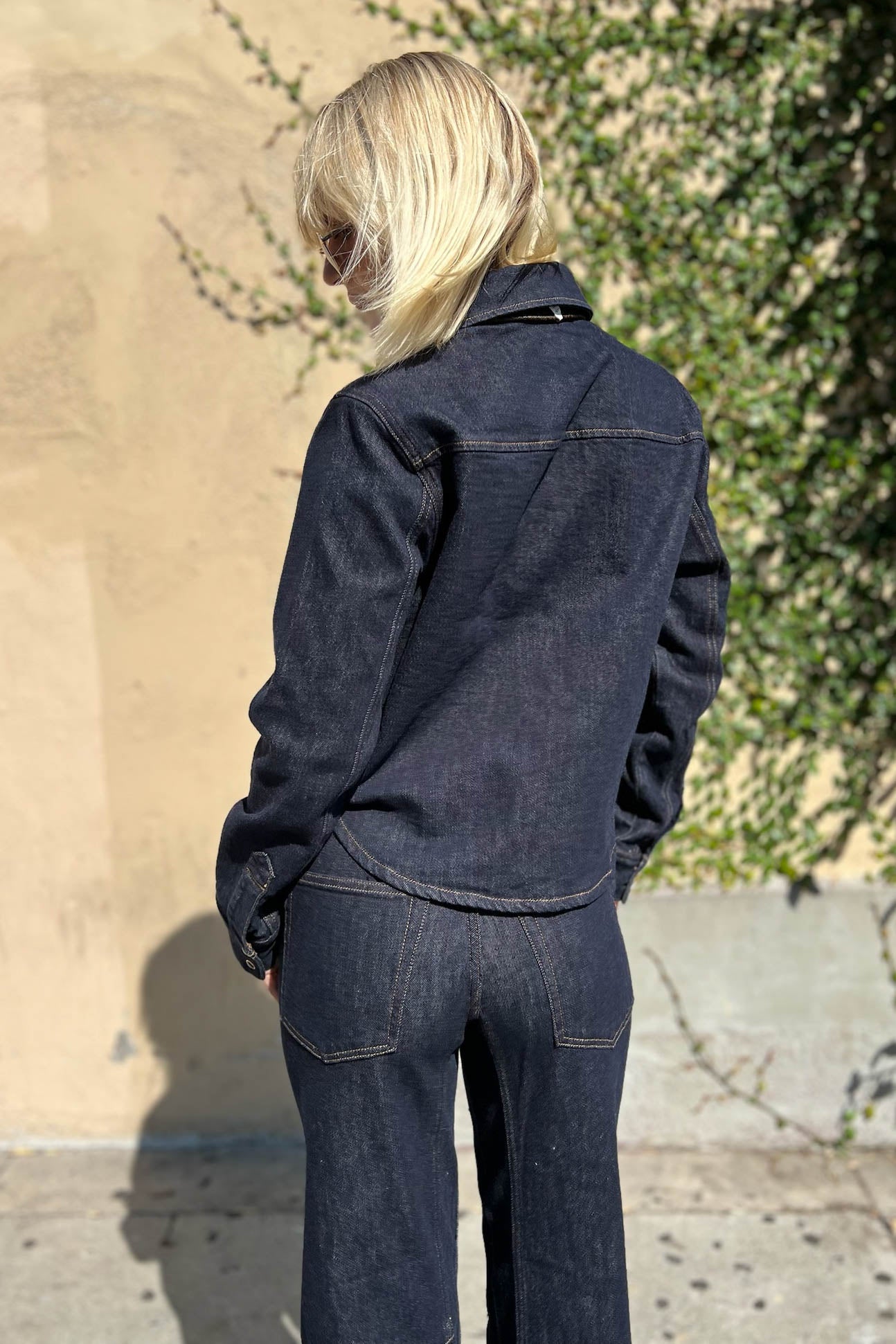 Thea Shrunken Rinse Shirt Tops Pistola