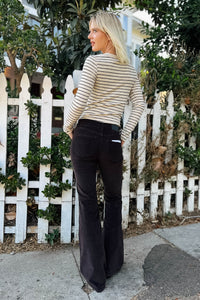 Eve Stripe Henley Tops Z Supply