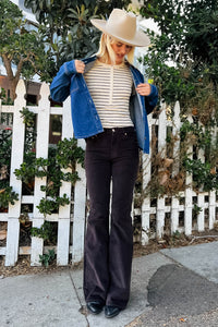 Devon Relaxed Shacket Outerwear Pistola