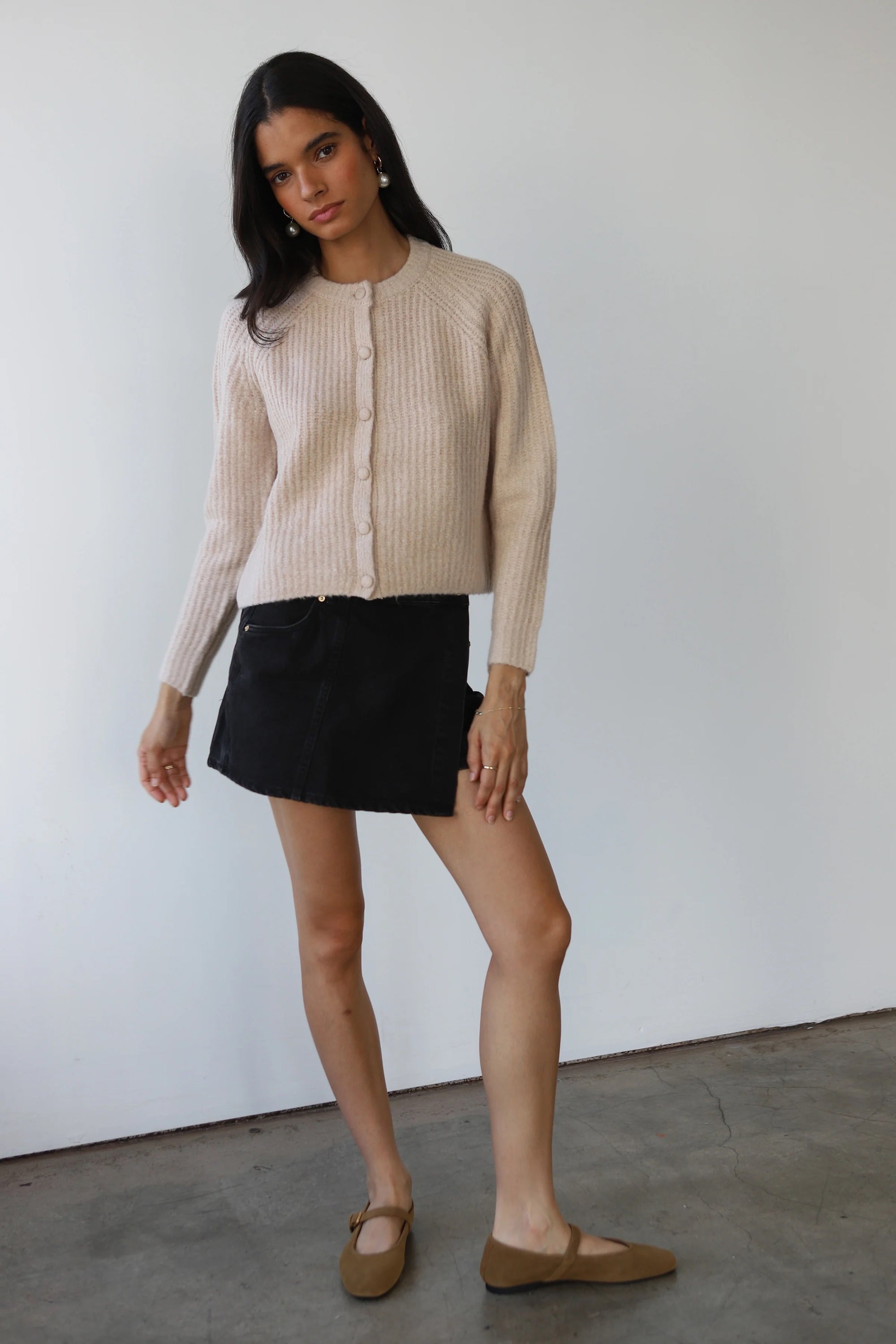 Poppy Cardigan - Lychee Sweaters Callahan