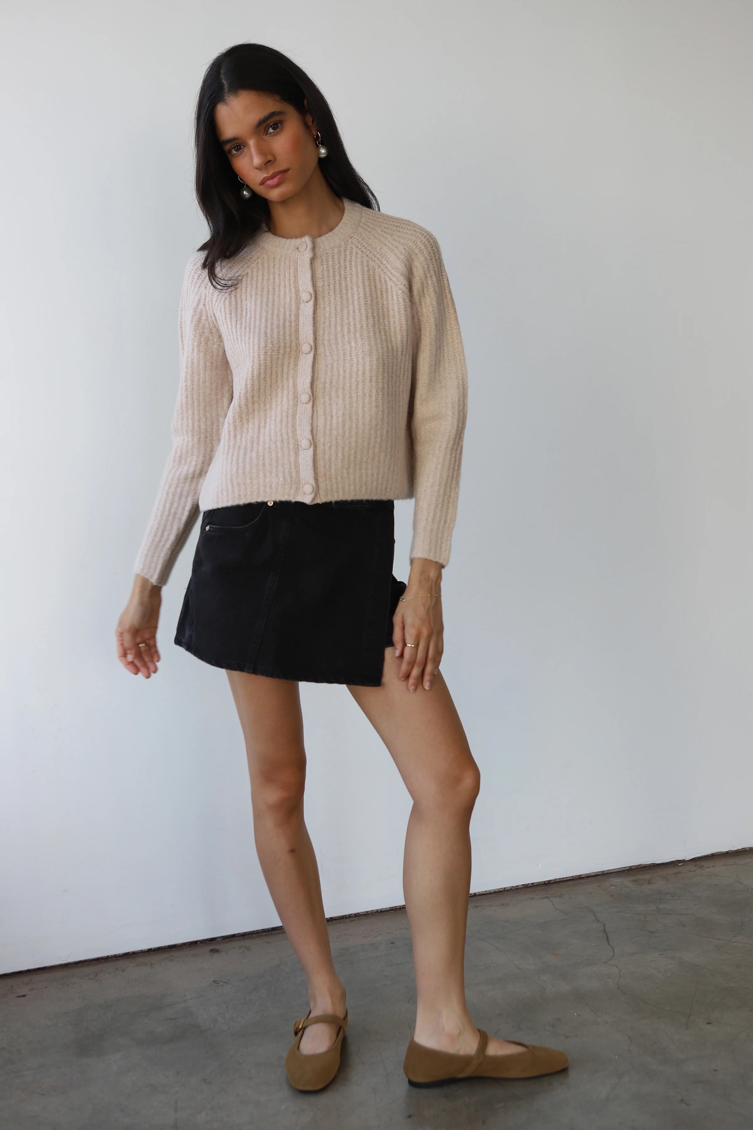 Poppy Cardigan - Lychee Sweaters Callahan