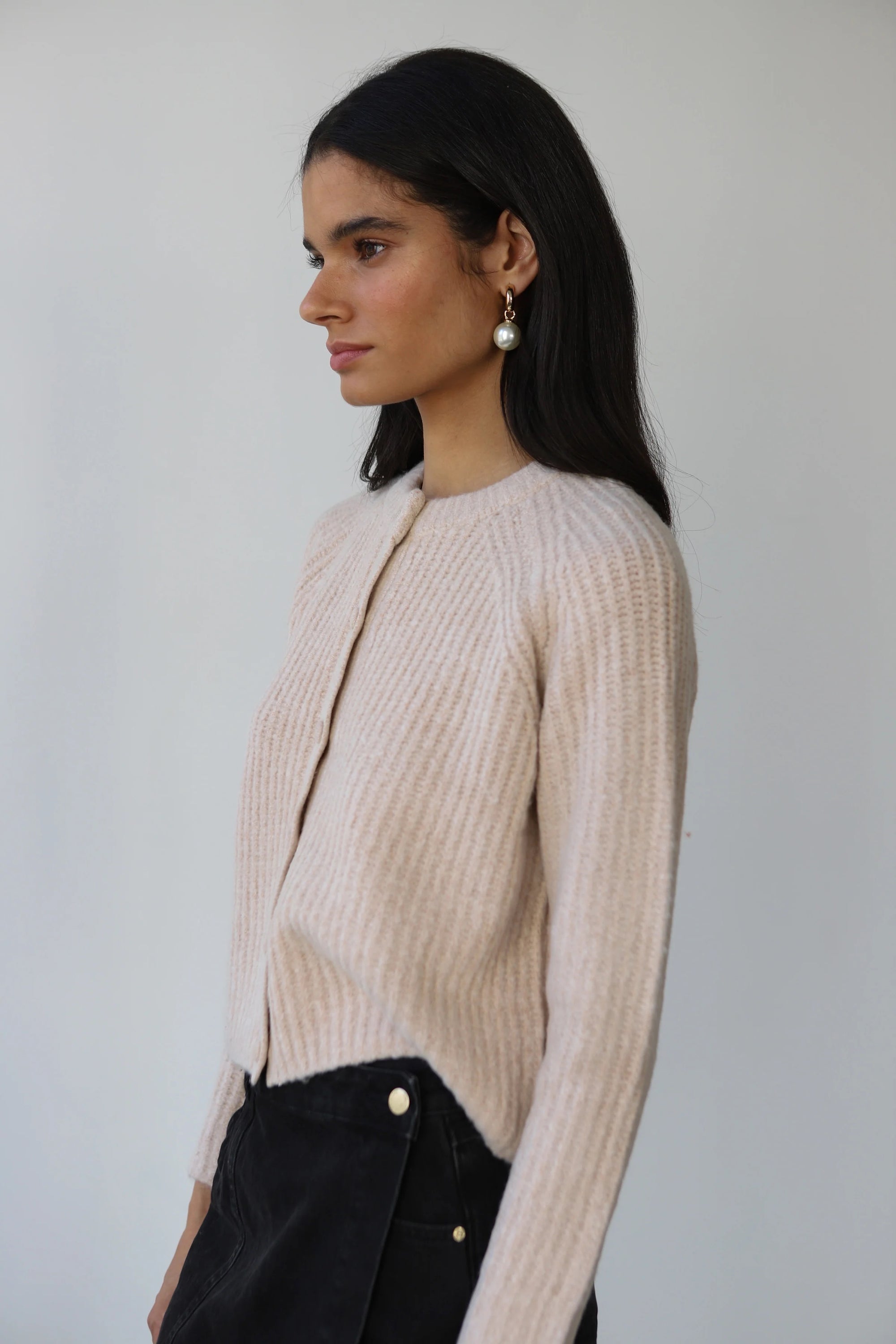Poppy Cardigan - Lychee Sweaters Callahan