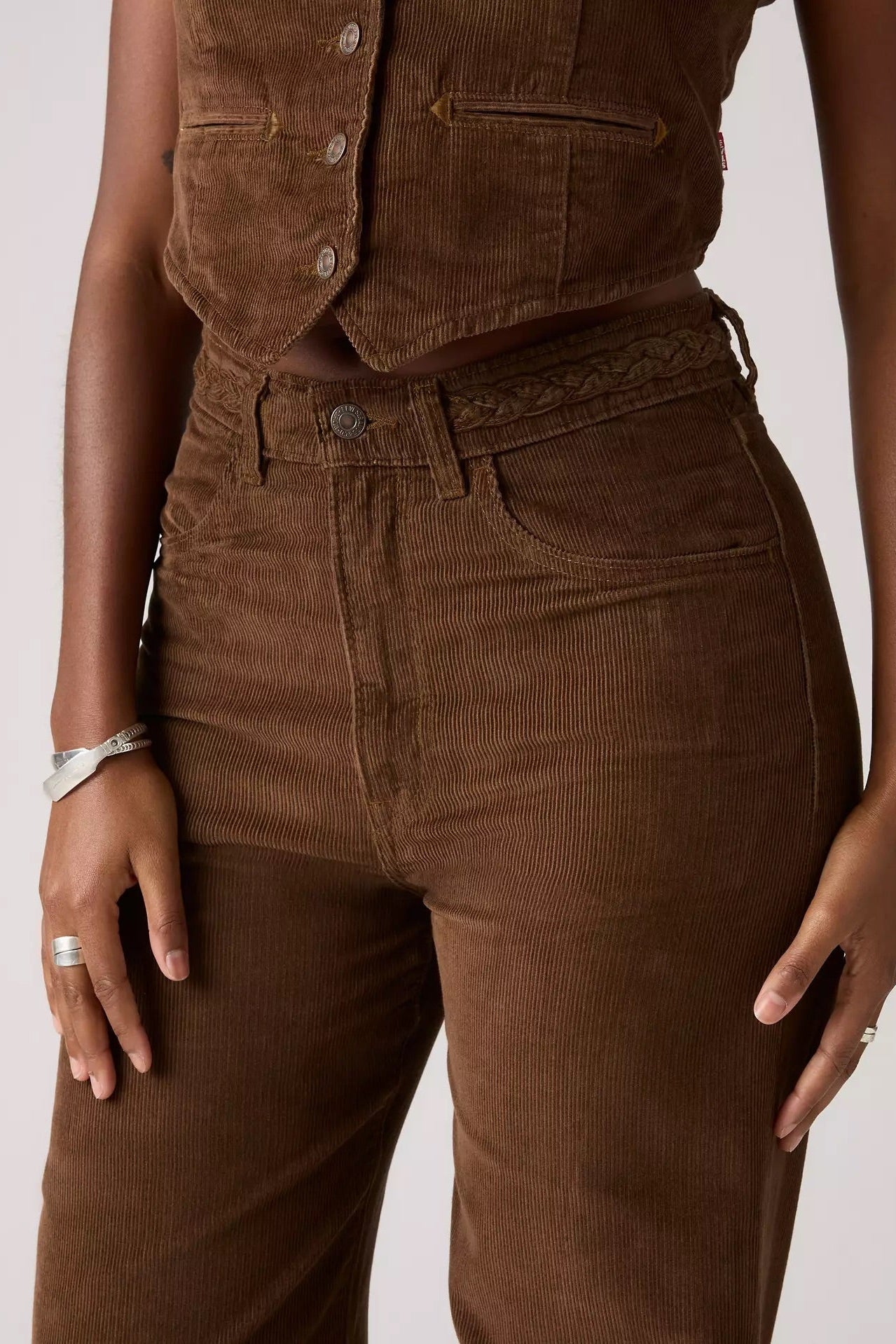 Ribcage Wideleg - Braided Carafe Bottoms Levi's