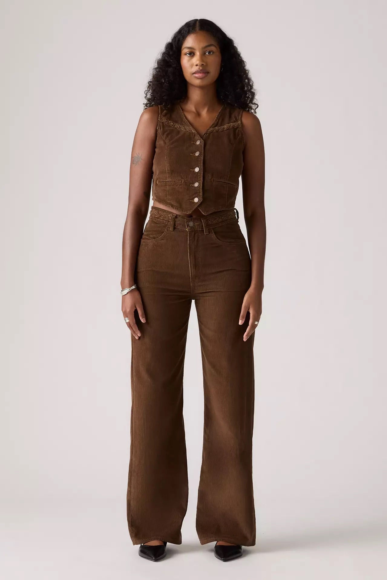 Ribcage Wideleg - Braided Carafe Bottoms Levi's