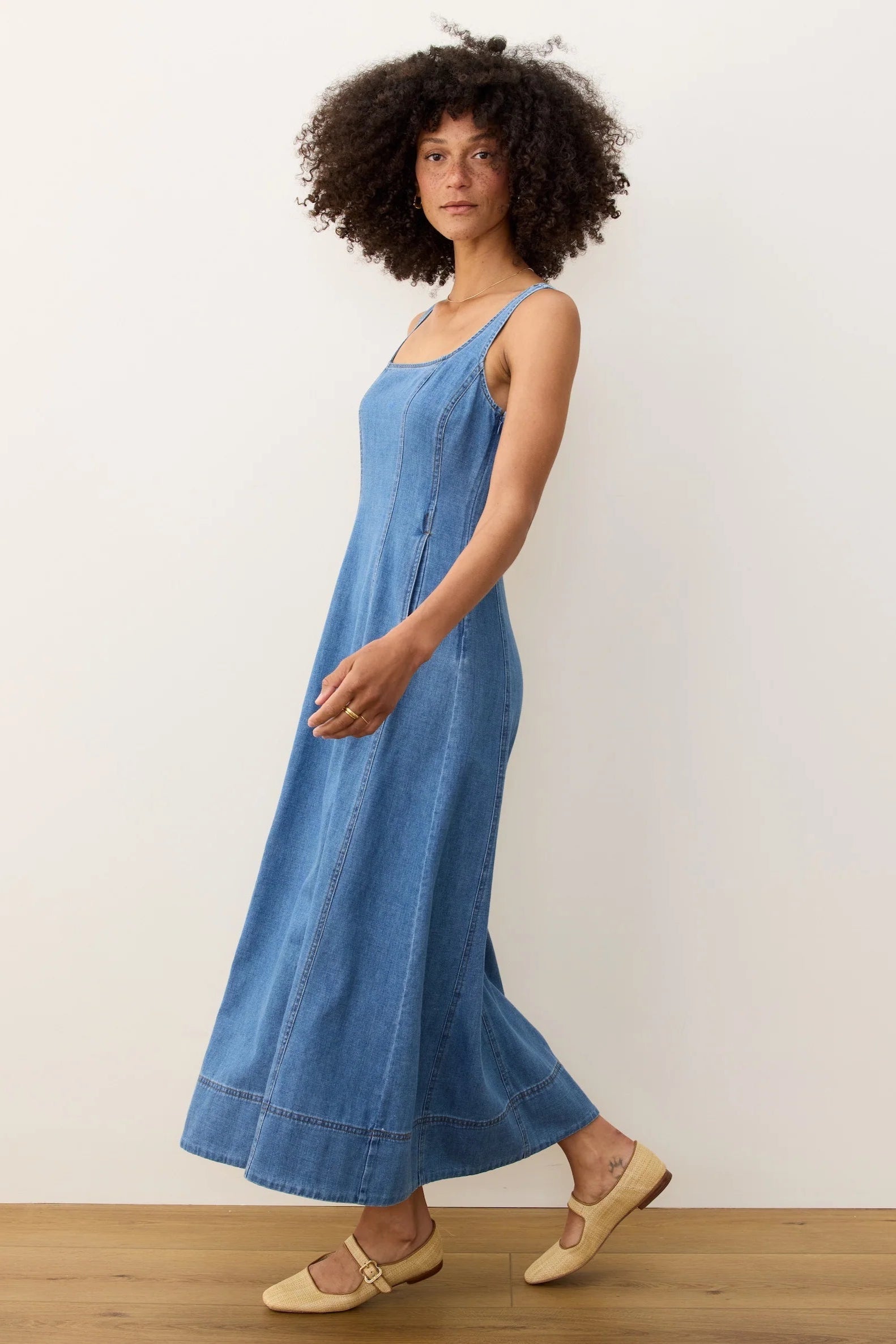 Roan Denim Maxi Dress - The Canyon Roan Denim Maxi Dress - The Canyon
