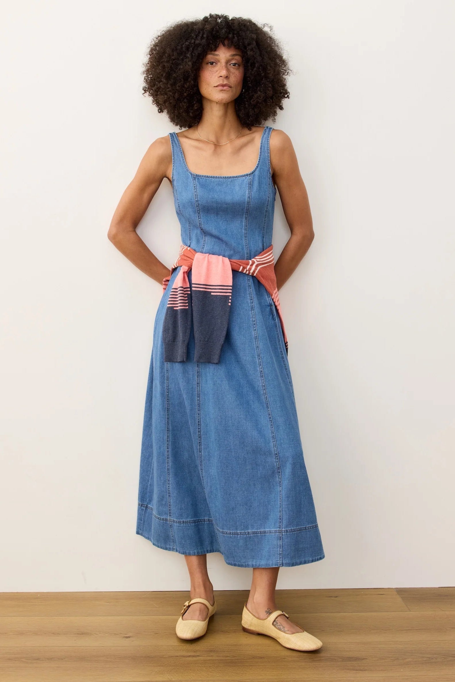 Roan Denim Maxi Dress - The Canyon Roan Denim Maxi Dress - The Canyon