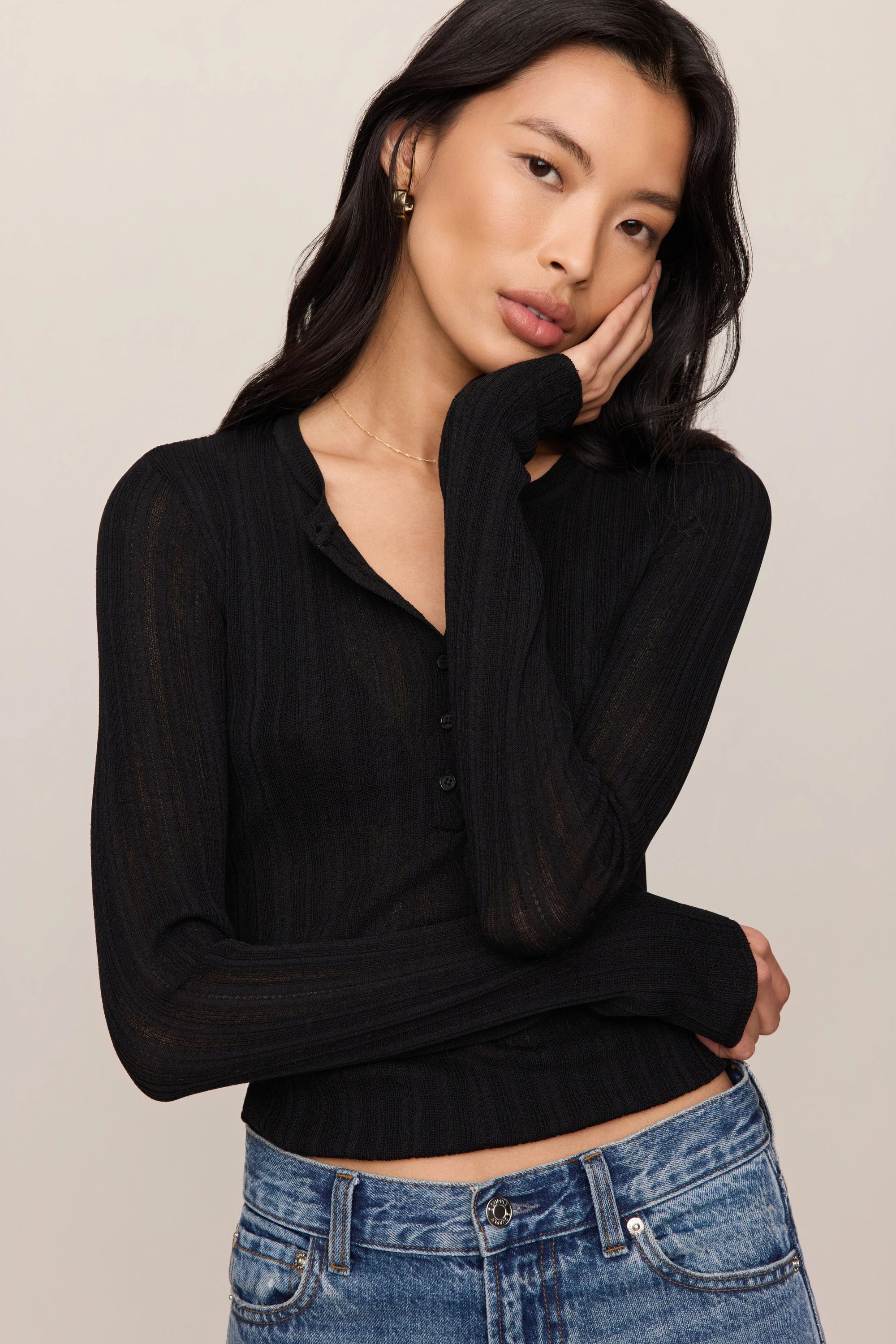 Rowena Fine Knit Sweater