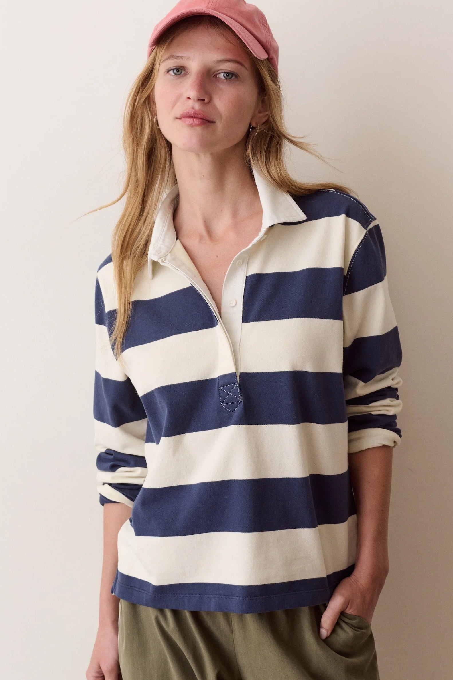 Miracle Jersey Rugby Polo Tops Marine Layer