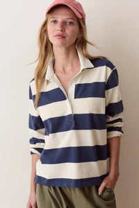 Miracle Jersey Rugby Polo Tops Marine Layer