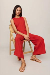 Scout Linen Pant - Chili Pepper Bottoms Z Supply