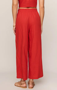 Scout Linen Pant - Chili Pepper Bottoms Z Supply