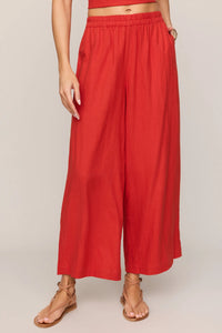 Scout Linen Pant - Chili Pepper Bottoms Z Supply