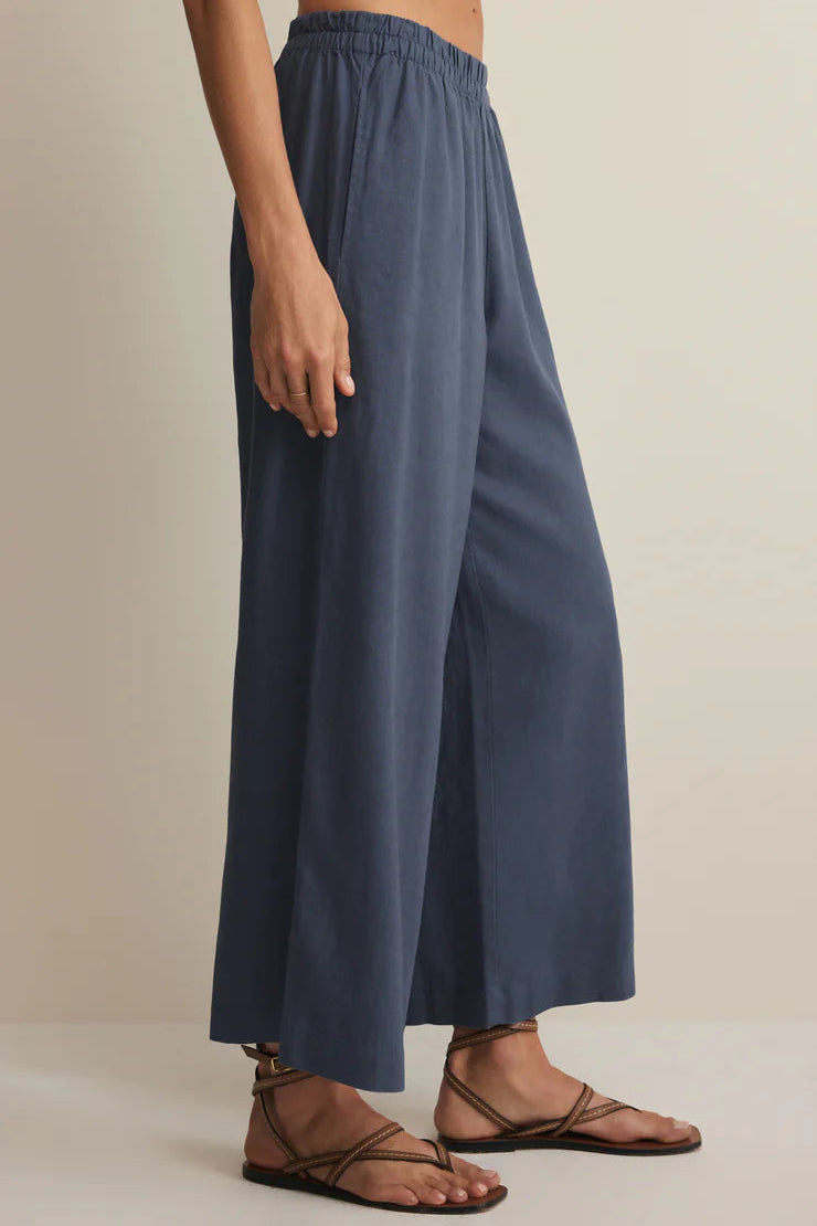 Scout Linen Pant - Vintage Indigo Bottoms Z Supply