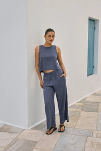 Scout Linen Pant - Vintage Indigo Bottoms Z Supply