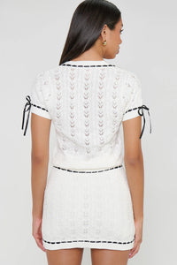 Simone Mini Skort Bottoms Mumu