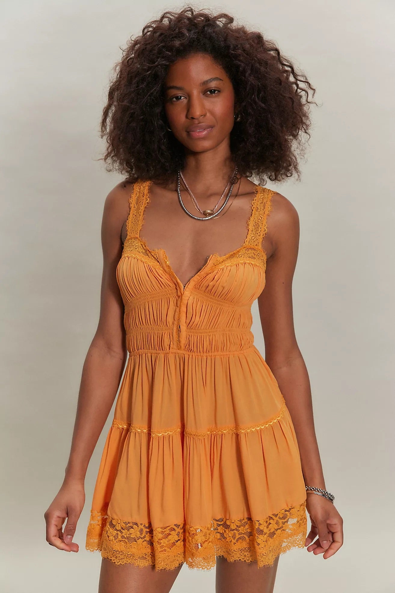 So In Love Mini Slip Dresses Free People