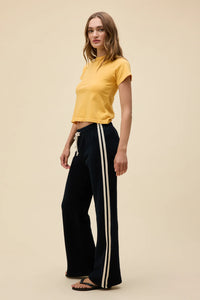Solid Track Pant Bottoms Daydreamer