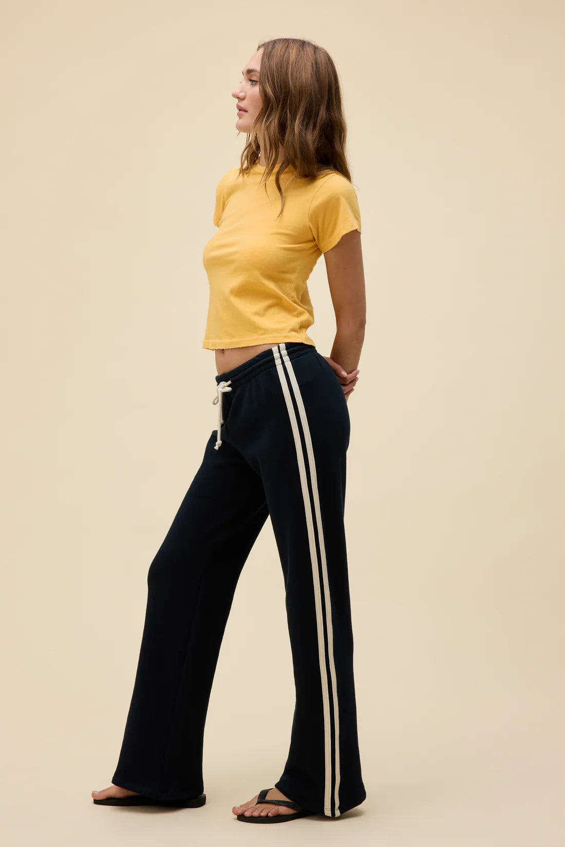 Solid Track Pant Bottoms Daydreamer