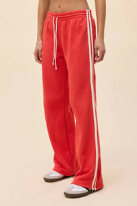 Solid Track Pant Bottoms Daydreamer