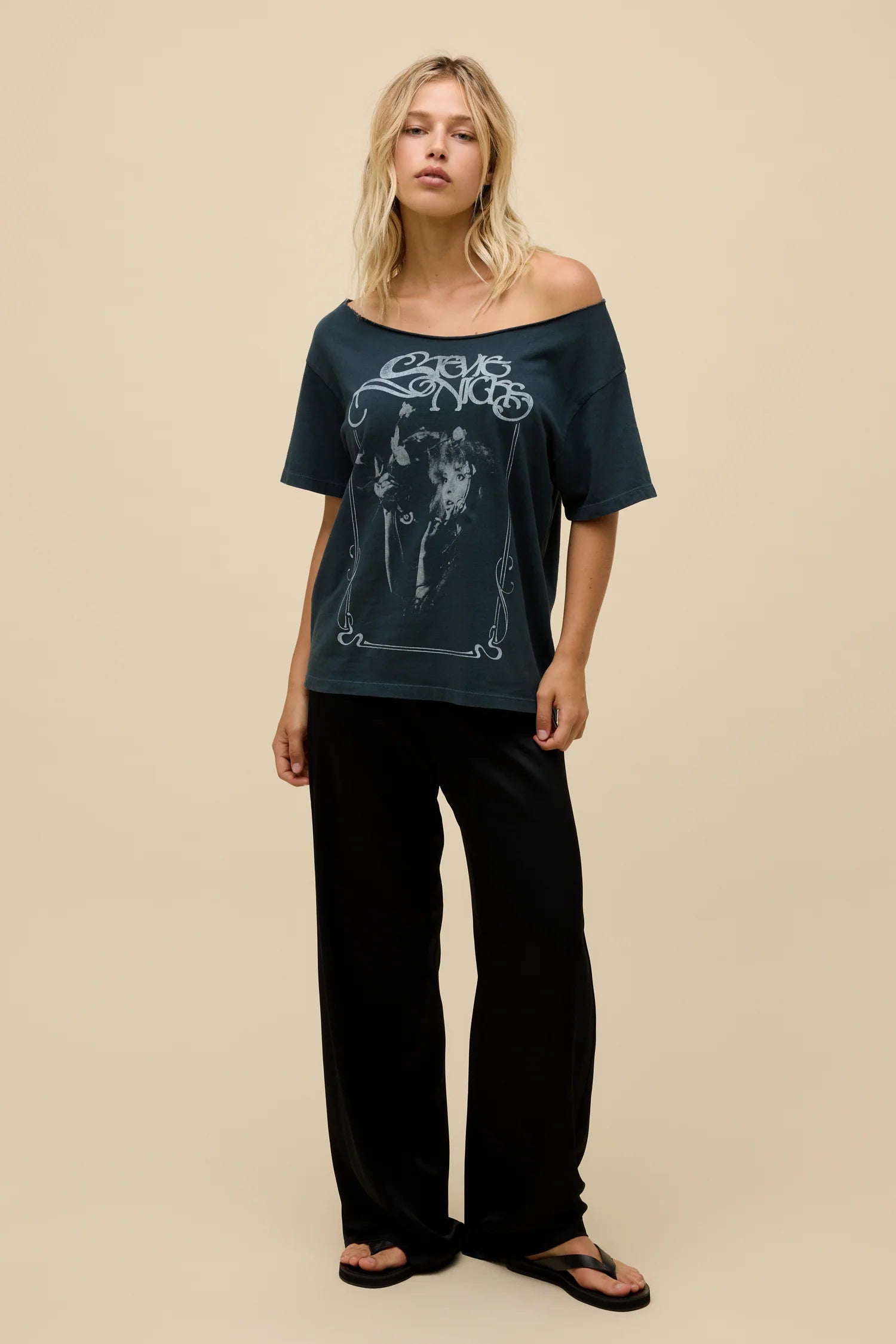 Stevie Nicks Bella Donna Off The Shoulder Tee Tops Daydreamer