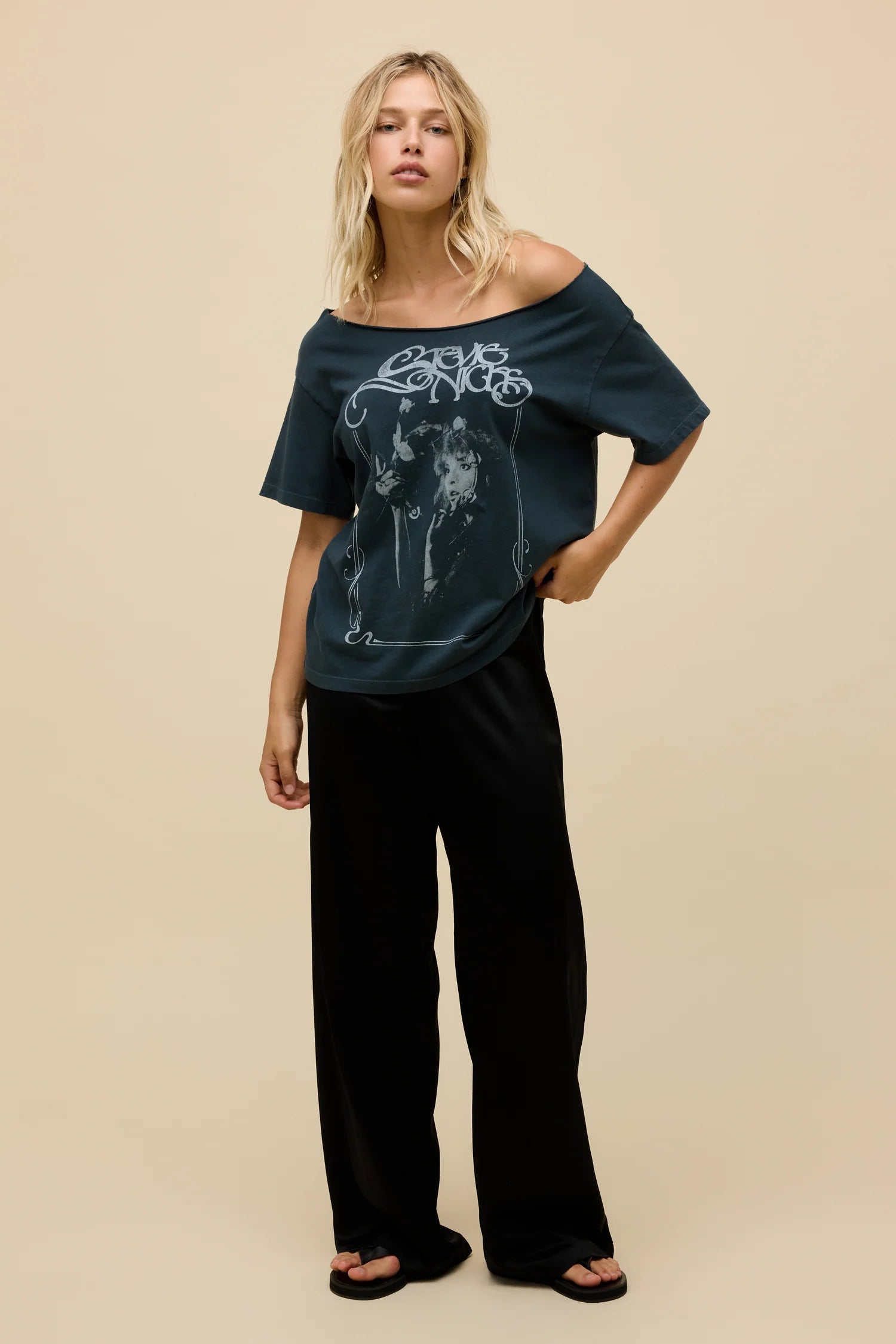 Stevie Nicks Bella Donna Off The Shoulder Tee Tops Daydreamer